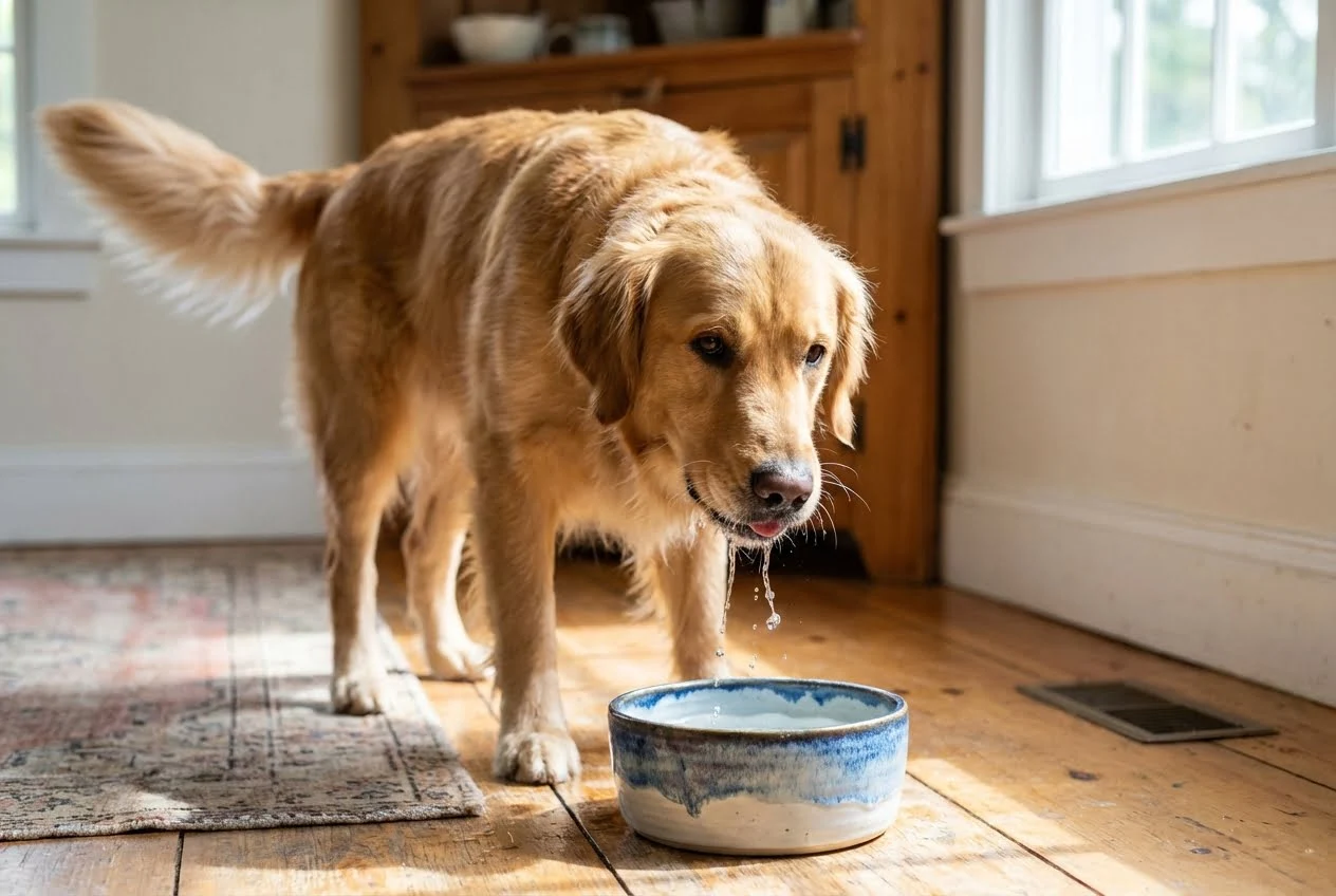 zdrowa woda dla psów i kotów